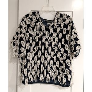 David Brett fringe top